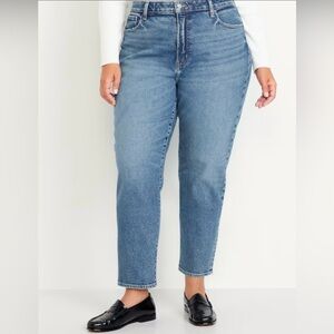 NEVER WORN! OLD NAVY High-Waisted OG Straight Ankle Jeans in SIZE 22